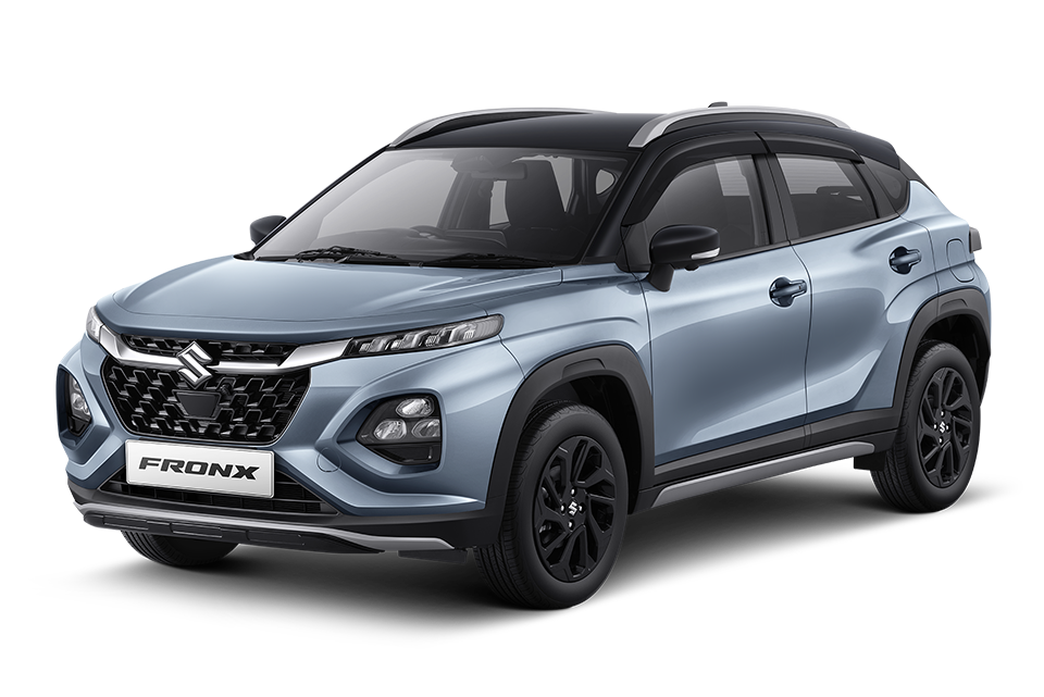 Suzuki Fronx Ice Grayish Blue